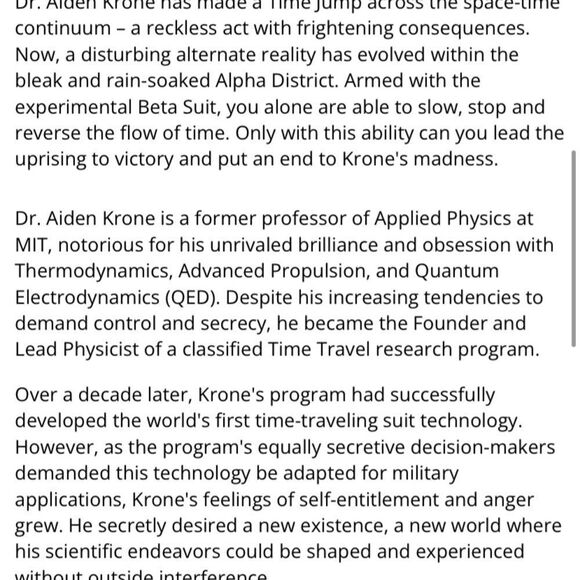 XBox 360 Timeshift (BC) Video Game - Picture 4 of 6